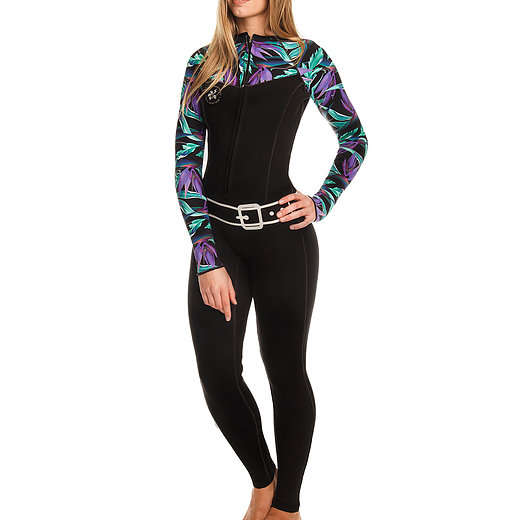 Traje de neoprene Paulina Sabioncello 3:2 largo violeta